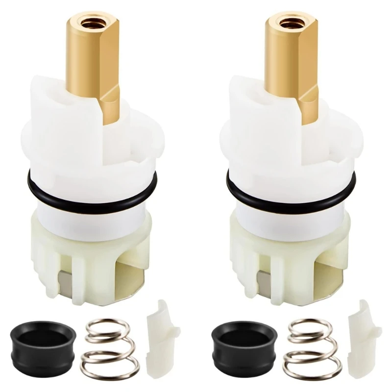 Faucet Stem Assembly Replacement Kits Rubber And Spring Easy Installation Faucet Kits for Bathtub Sink Shower N2UD