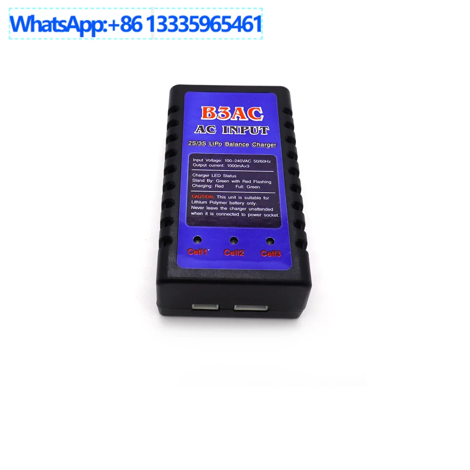 

Простое балансное зарядное устройство B3, модель самолета, дрона, литиевая батарея 2S 3S 7,4 В 11,1 В B3AC, подлинная