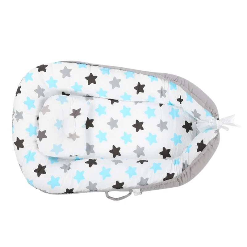 Tumbona para bebé, cama nido plegable portátil para bebé, cama suave para recién nacido, colchón de Moisés ( # 9 50*85)