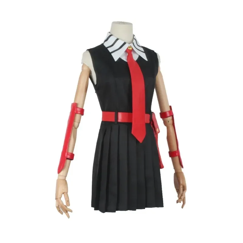 Anime Akame ga MATAR!! Akame Cosplay Costume Set para homens e mulheres, terno legal, uniforme, vestido, camisa, gravata, acessórios