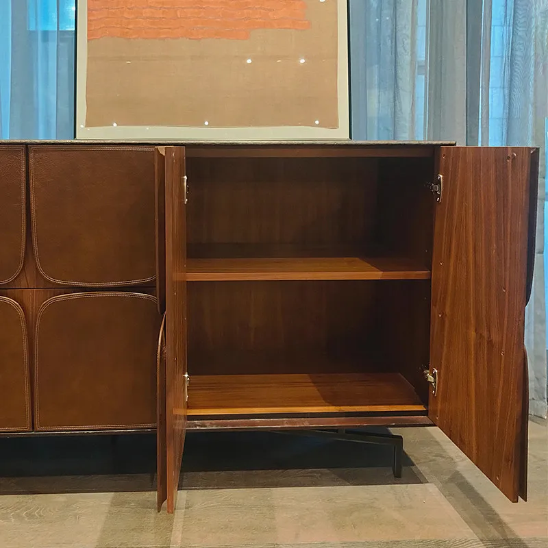 Entrance chest storage solid wood furniture