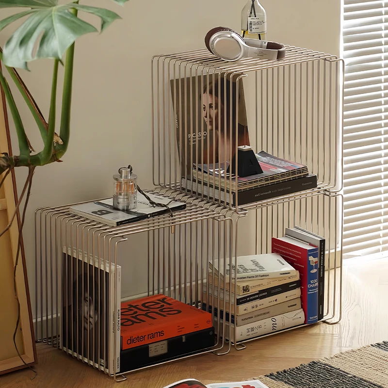 

Line Side Table Middle-class Bauhaus Living Room Home Small Apartment Module Design DIY Sofa Cabinet Storage