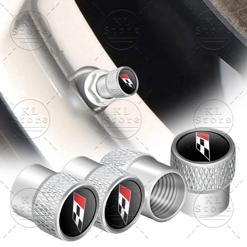 4Pcs Car Styling Racing Flag Badge Metal Wheel Tire Valve Caps Stem Case Dust Covers For Seat Ibiza Cupra Arosa Ateca Cordoba