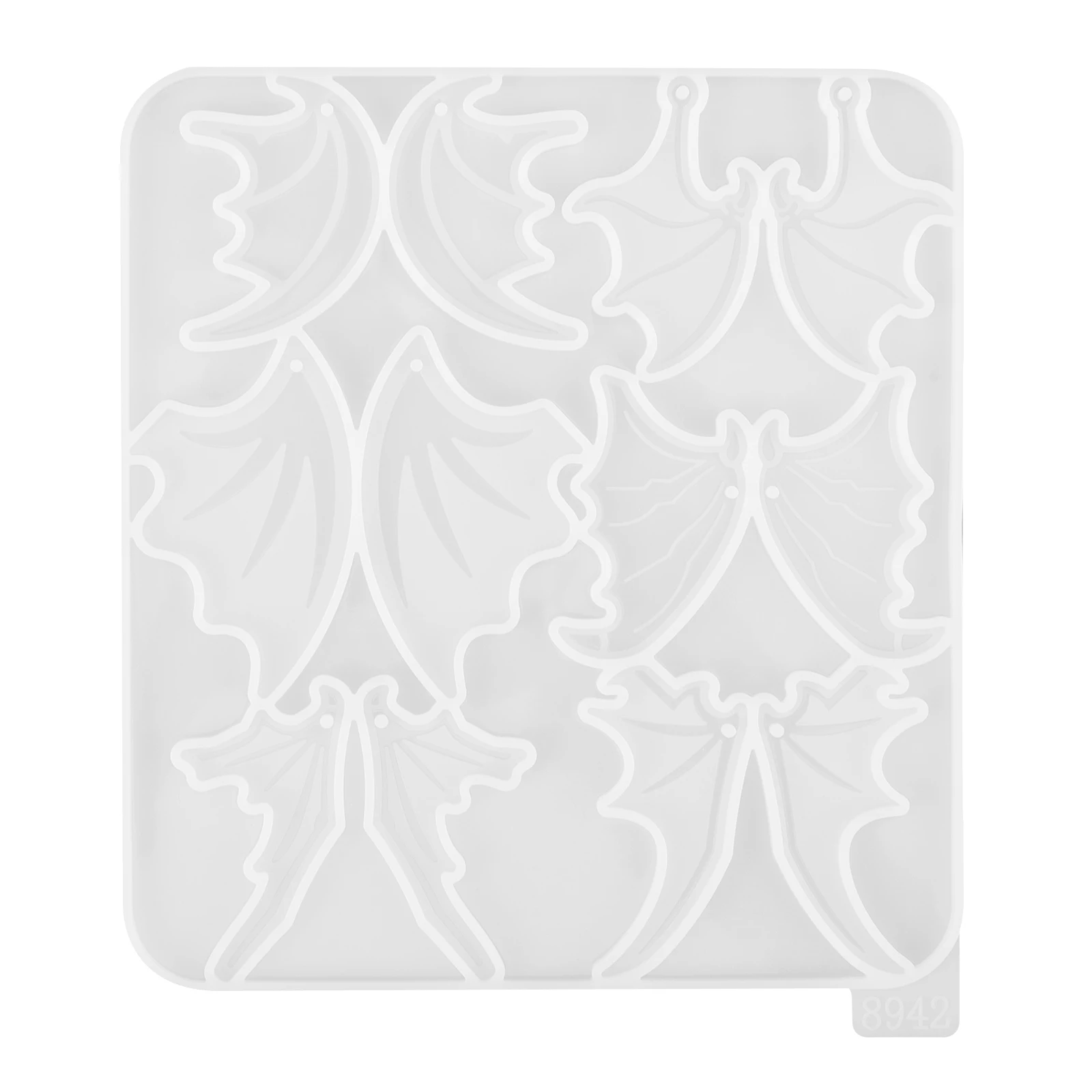 

Flying Dragon Wing Earrings Mold 1Pc White Silicone Pendant Casting Jewelry Supplies Earring Charms Diy Resin Craft