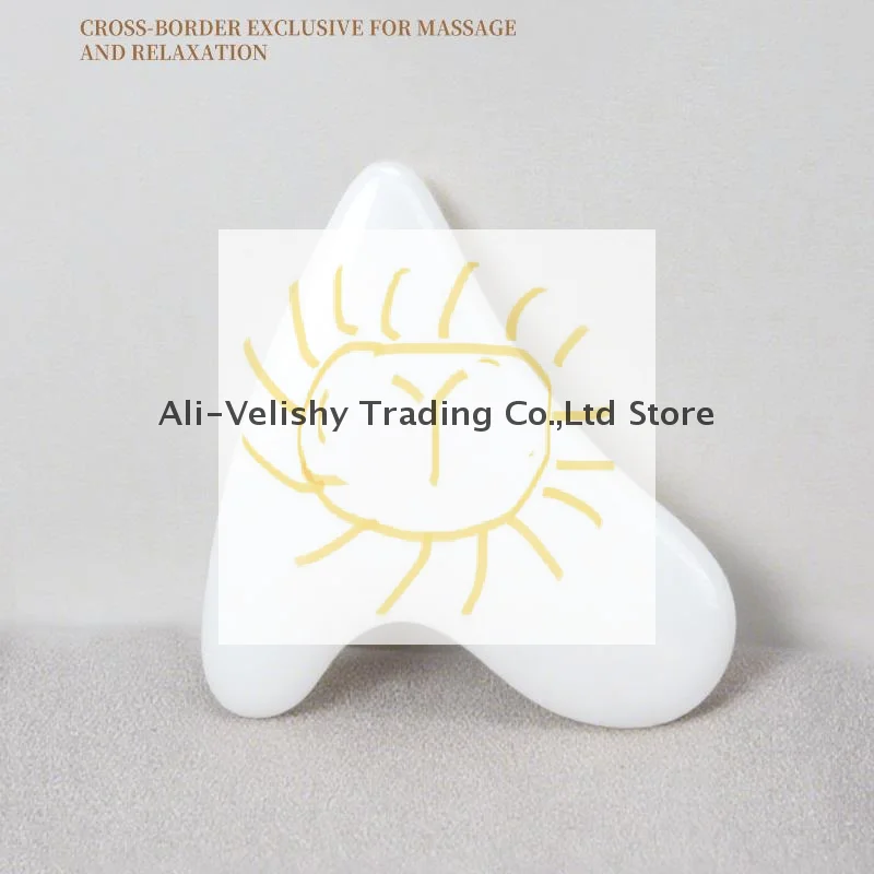 

Высокая силиконовая стеклянная доска Гуа Ша, скребок для лица, лифтинг-массаж для лица, тела, шеи, ног, ухода за кожей, красота, здоровье, массажер