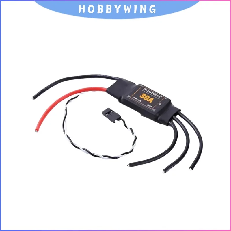 

XRotor 30A Brushless ESC 2-6S Lipo No BEC, High Update Rate for FPV Racing Drone, Fixed-Wing Aircraft and Multicopter