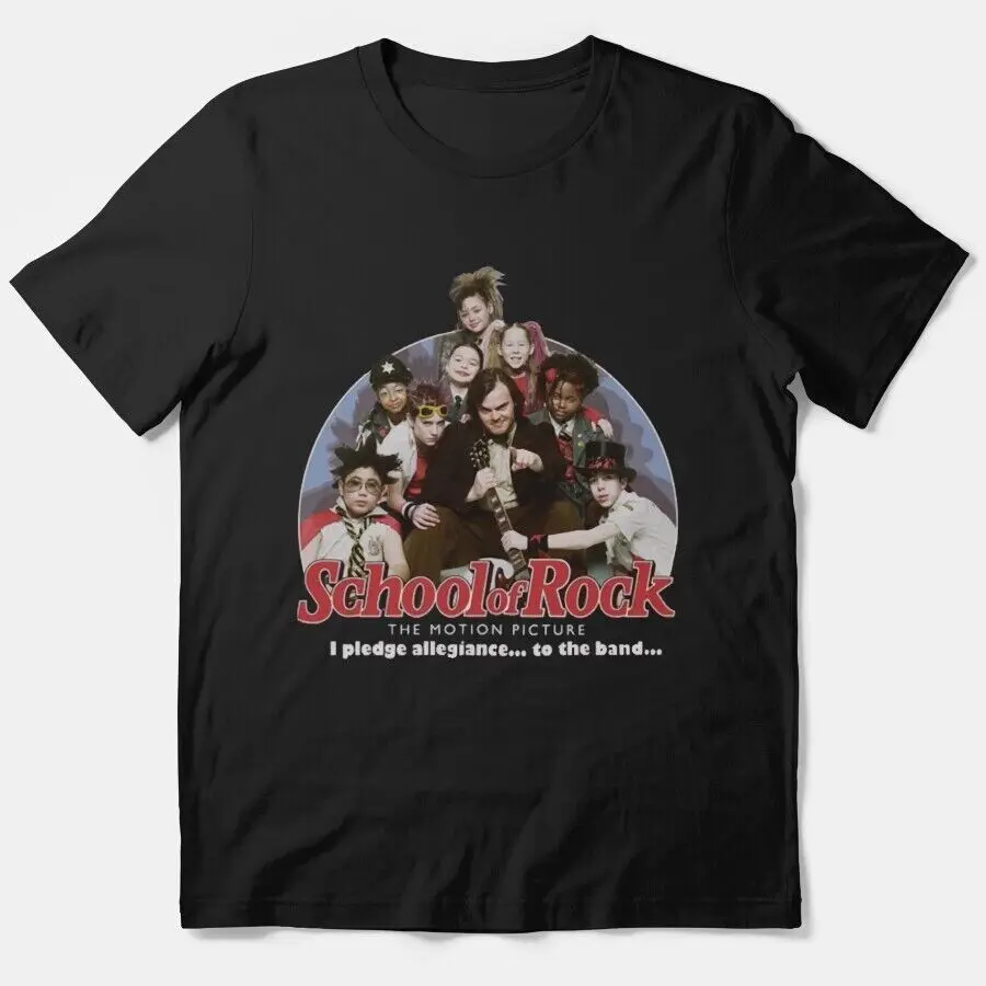 School of Rock Music Band Comedy Movie I Pledge Allegiance Big Boys T-Shirt High Quality 100%Cotton Short Sleeve