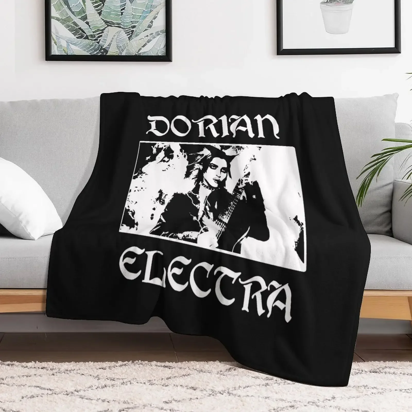 Dorian Electra Metal Classic T-Shirt Essential T-Shirt Throw Blanket Decoratives Furry Blankets