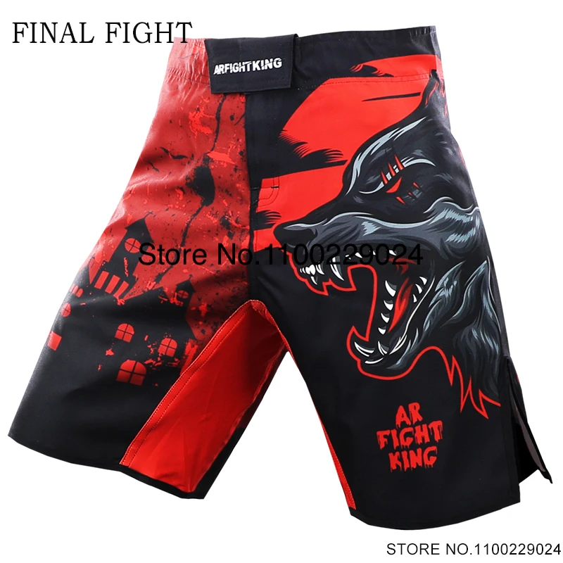 MMA Shorts Men Women Child Boxing Shorts Tiger Muay Thai Shorts Martial Arts Sparring Grappling Kickboxing Grappling Fight Pants