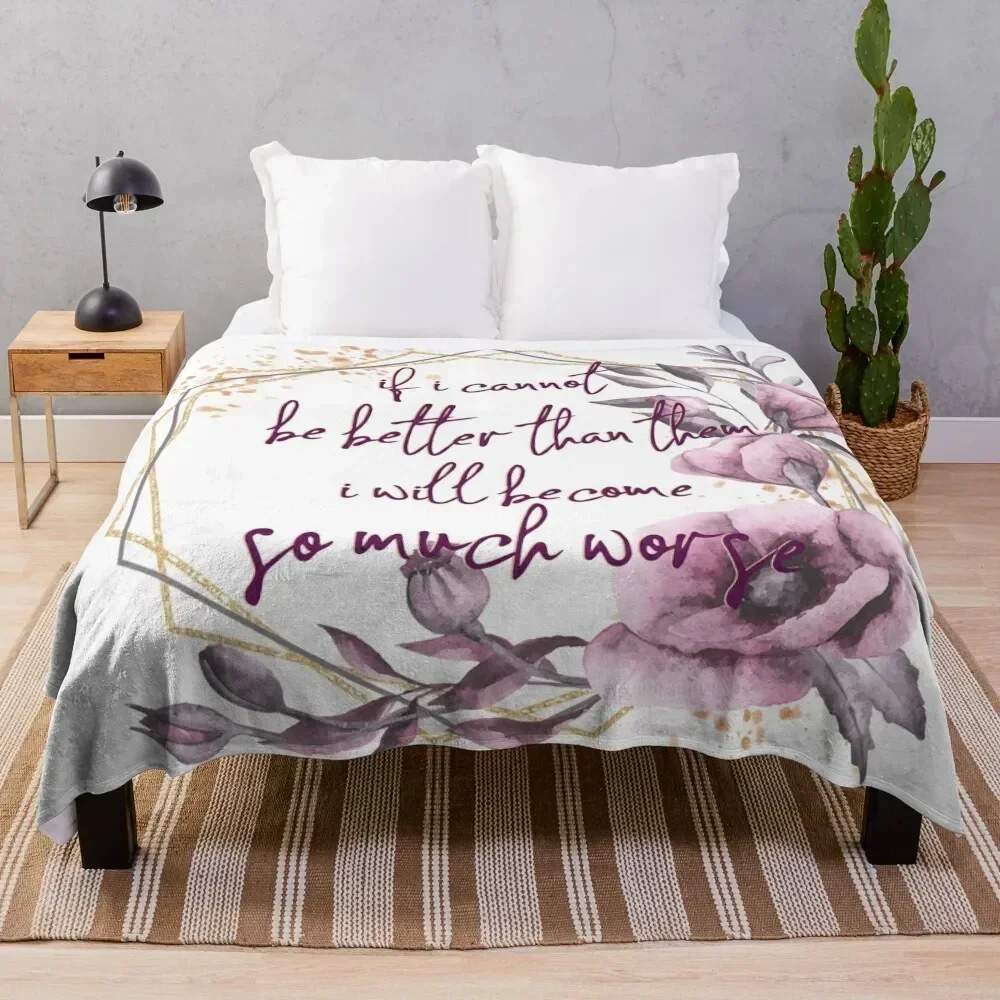 

jude duarte cruel prince quote Throw Blanket For Baby for sofa Tourist Blankets