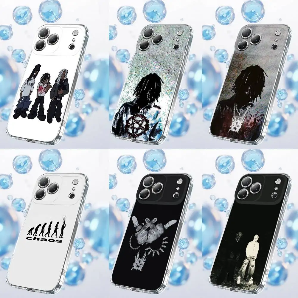 

Чехол для телефона K-Ken C-Carson T-Teen X More Chaos для iPhone 17,16,15,14,13,12,11 Plus,Pro,Max,Plus,E,Air,Mini Transparent Cover