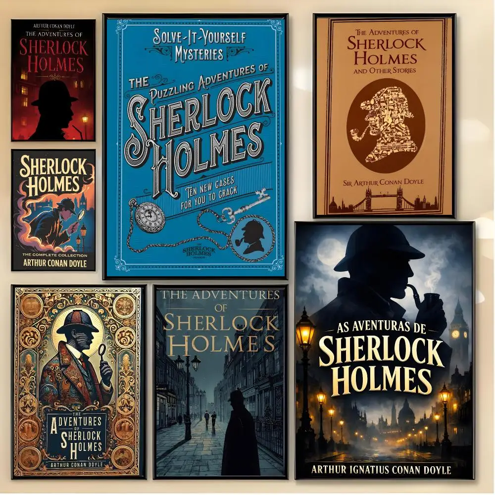 Detective Classic T-The Adventures Of Sherlock Holmes Poster Unique Home Decoration Ideas & Stylish Interior Art