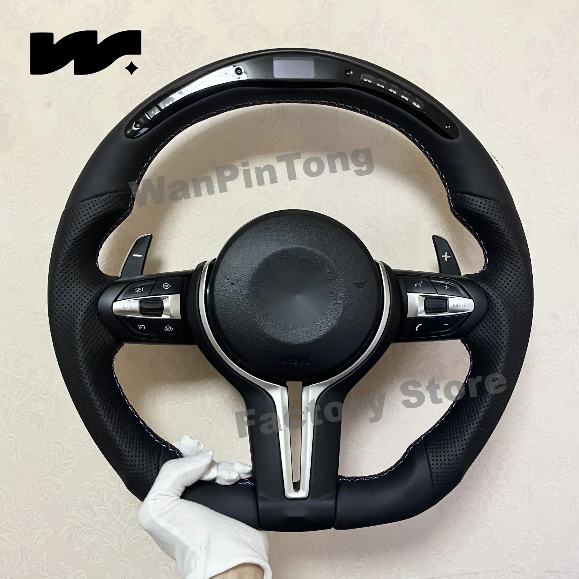 

Steering Wheel Leather M Performance Factory Direct Sale For BMW F10 F30 F32 F20 F07 F01 F02 F22 F87 F12 F06 F35 F80 F36 F18 F15