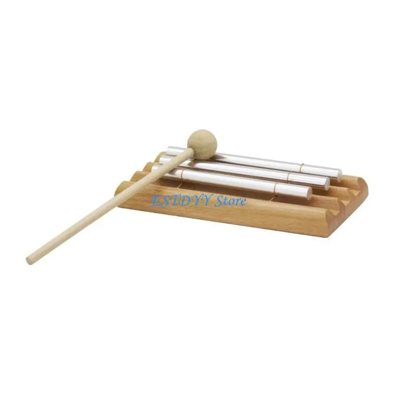 G6DE Energy Hand Bells Trios 3 Tone Percussion Reminder Tuned Energy Chimes Set