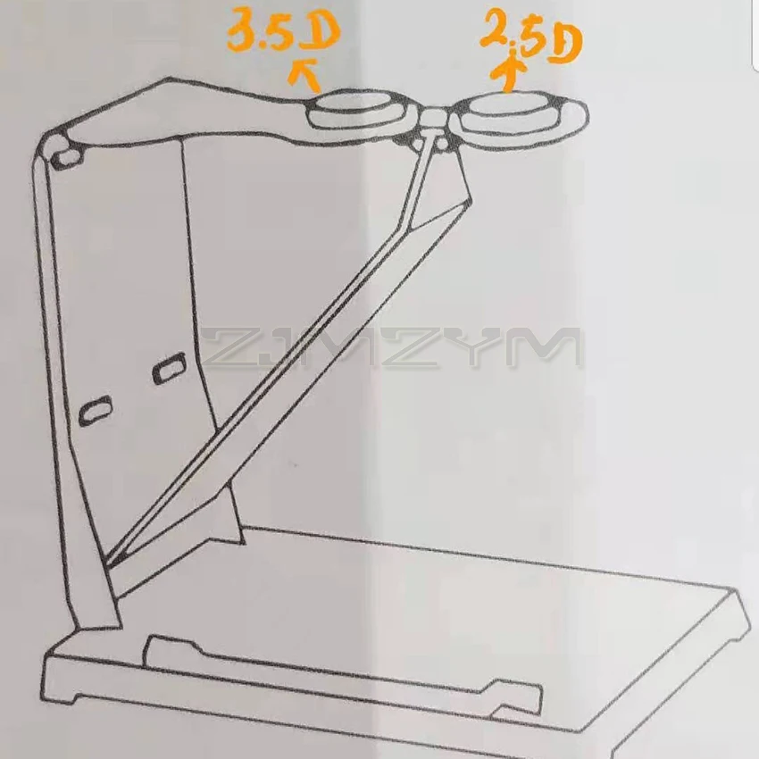 Imagem -03 - Ambliopia Trainer Visão Tester Ferramentas Estereoscópio Cheiroscópios Conjunto