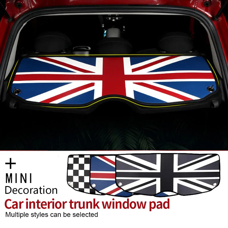 

Car Trunk Storage Mat British Style Car Trunk Protection Pad Car Interior Accessories For MINI COOPERS F55 F56 F60 R60 COUNTRYMA