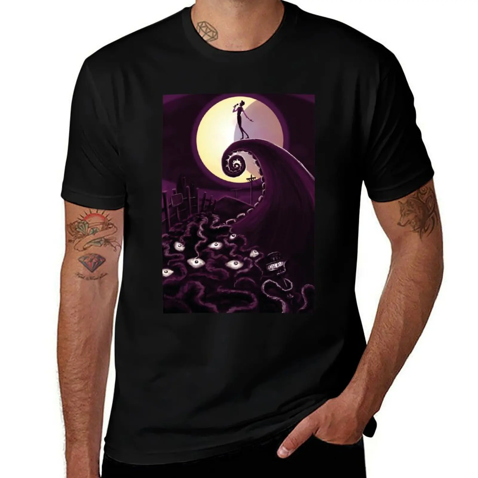 Футболка Night Vale, повседневная базовая футболка с коротким рукавом