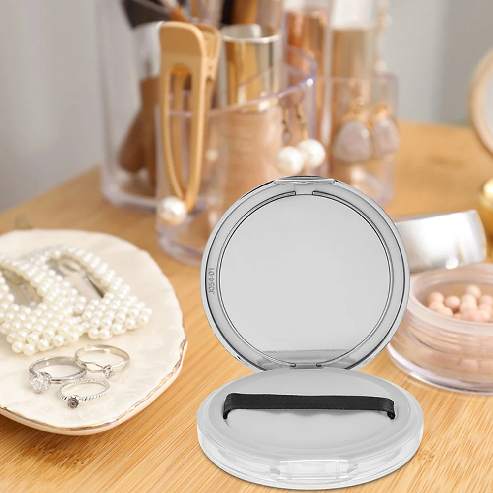 

2 set Makeup Puff Case Sponge Holder Powder Puff Storage Reusable Loose Powder Container For Travel Portable Compact