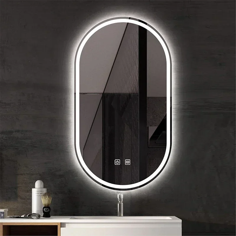 Fog Bathroom Mirror Wall Modern Sturdy Construction