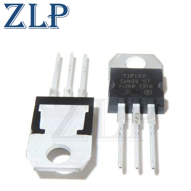 10PCS/LOT TIP122 TO220 Transistor TIP 122 100V T1P122 TIPI22 NEW