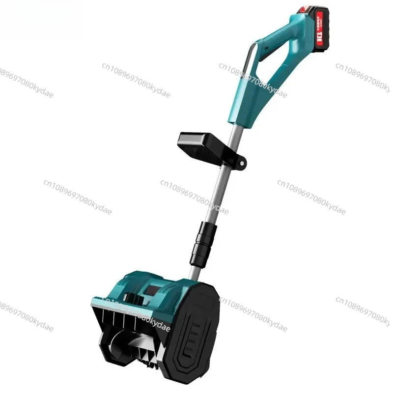 Cordless Snow Shovel Lithium 18v Battery Electric Snow Blower with Adjustable Telescopic Pole Fit Patio Deck Driveway