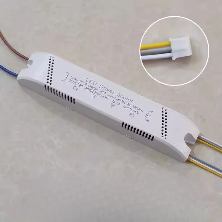 driver with three-color segmentation, dimming controller, constant current intelligent dual-color temperature dimming rectifier