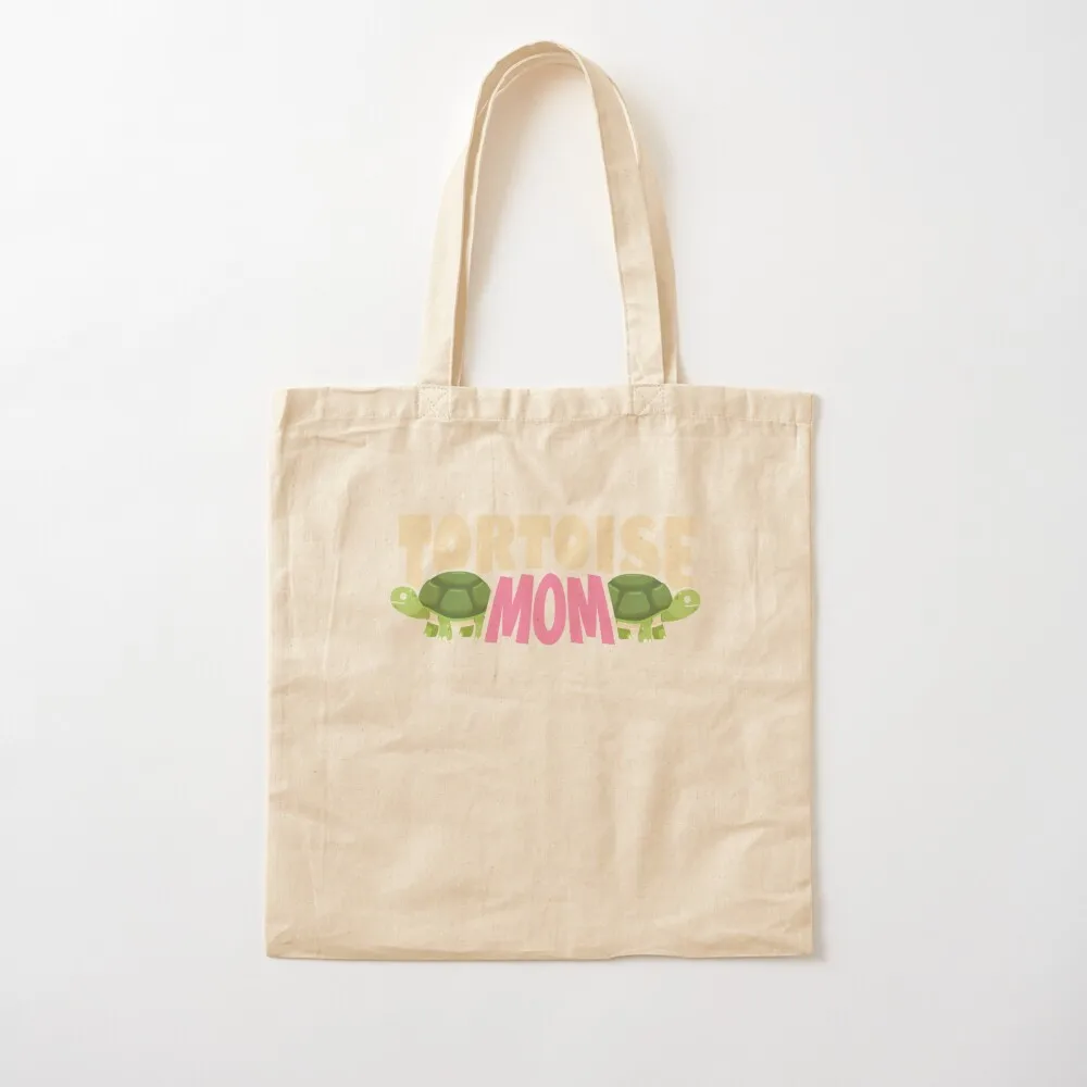 السلحفاة أمي مضحك التي شيرت لعشاق السلحفاة وأصحابها حمل حقيبة صديقة للبيئة حقيبة المتسوق امرأة حمل حقيبة مخصصة