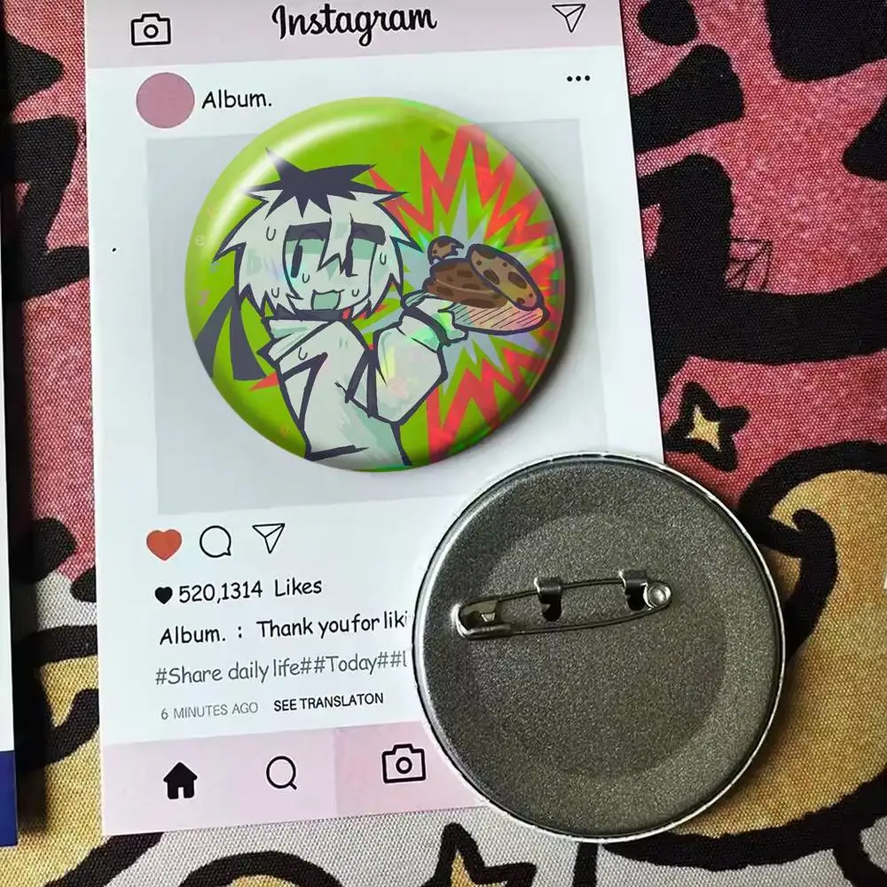 COOL Ze ReGect  Laser Badge Applicable For Backpack Clothes Hats Decor Creative Accessories