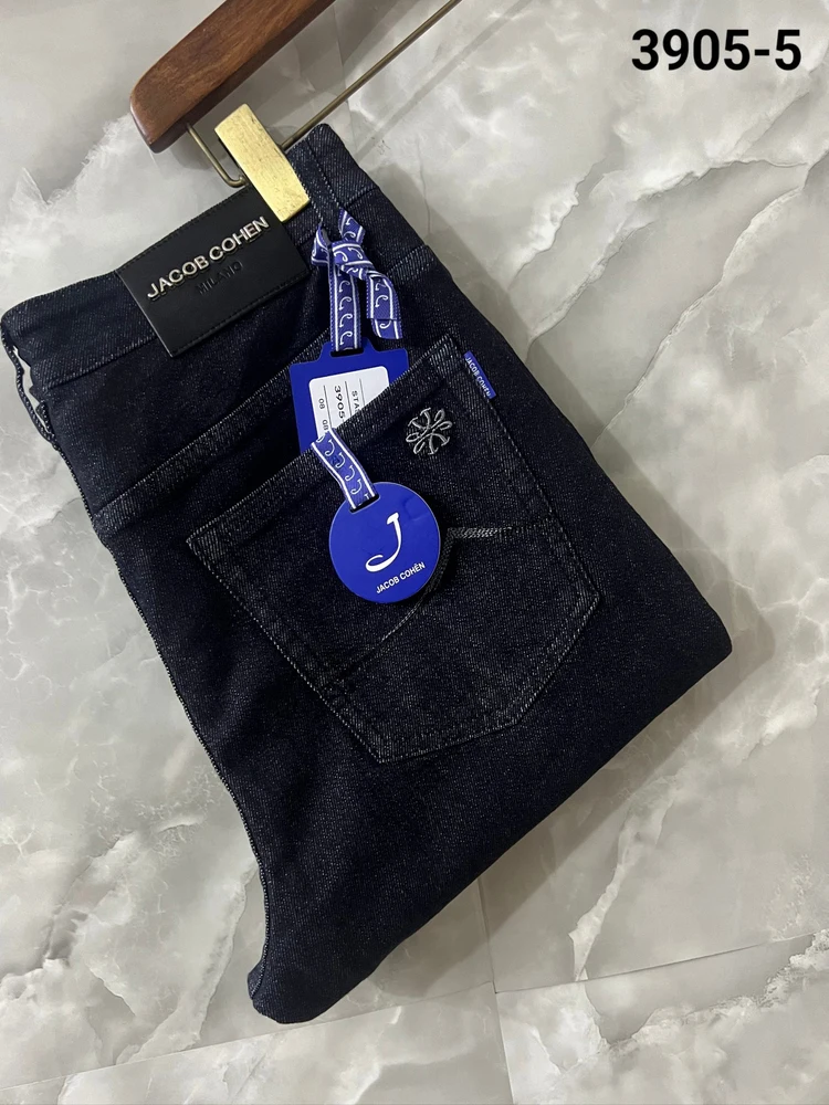 

High Quali Straight Leg Men's Jeans Spring Summer New Arrival Premium Denim Casual Sle mid Waist Zipper Fly Youth Faion