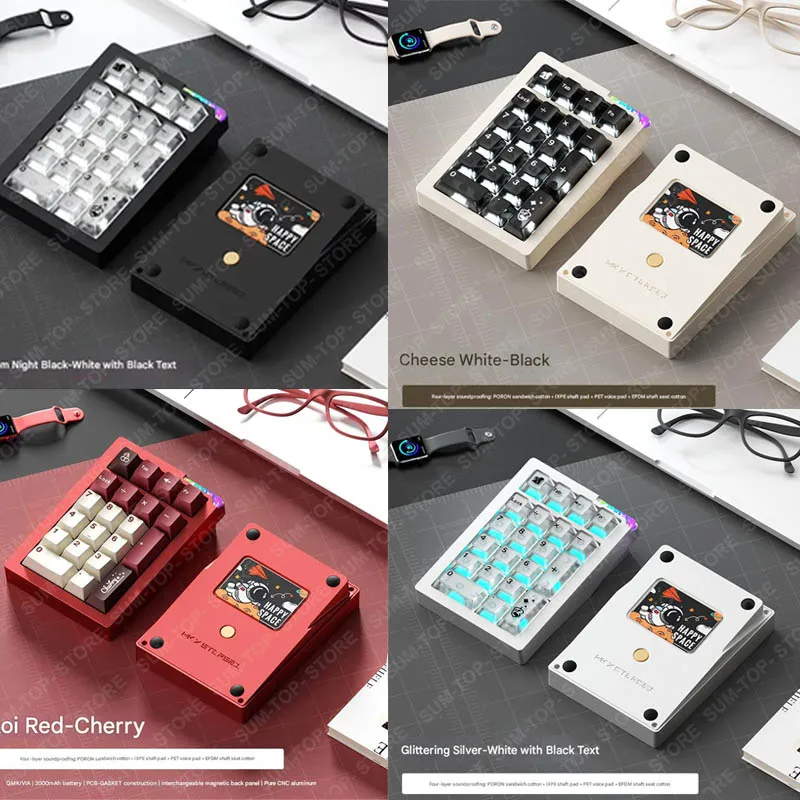 

Weikav Stars21 V2 PLUS Numpad Kits Беспроводная механическая клавиатура RGB с горячей заменой Трехрежимные алюминиевые комплекты Игровая клавиатура Киберспорт НОВИНКА