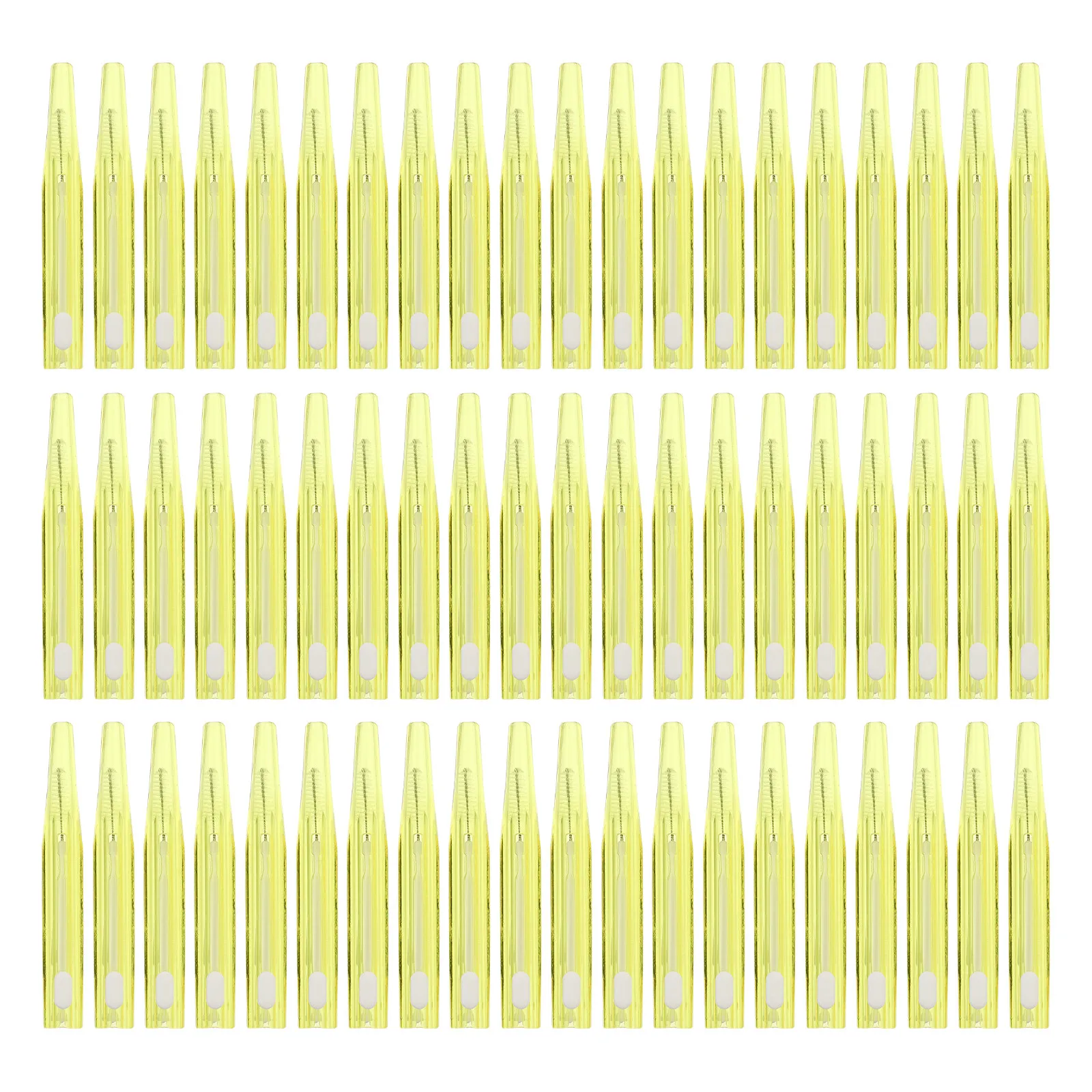 60Pcs Interdental Brush Pack Effective Tooth Cleaning Tool Dental Floss Picks Oral Care Teeth Dental Picks Tooth Cleaning Tool