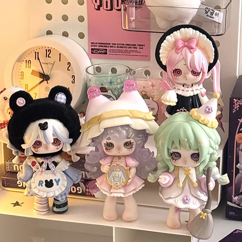 

Ninita Mirror Paradise Series Blind Box Kawaii Doll Anime Figures Desktop Pendant Surprise Toy Ornament Mystery Box Trendy Gift