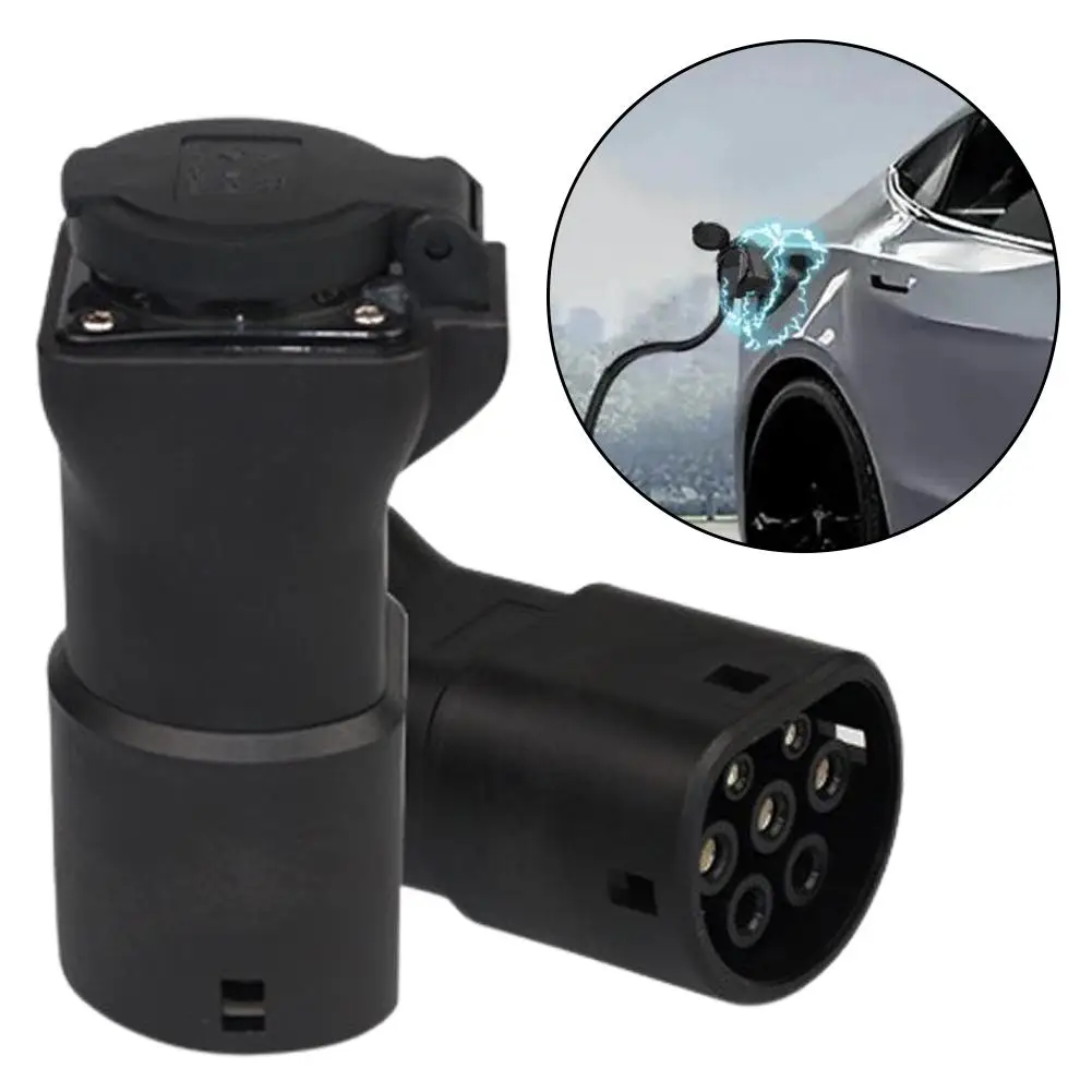 

TYPE2 European Standard New Energy Vehicle V2L Discharger British European Adapter Converter Standard Head Standard P2F4
