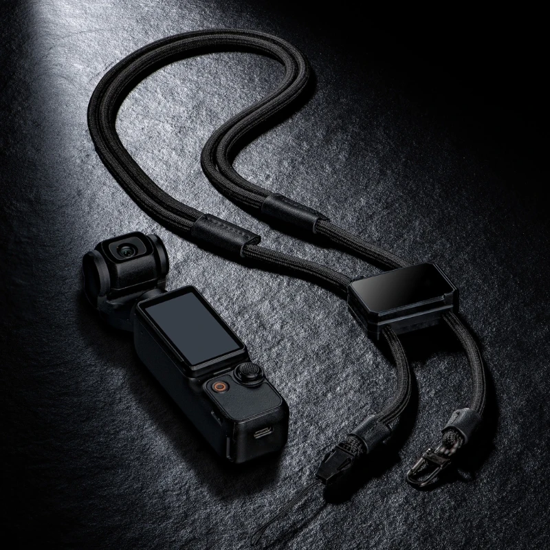 Tracolla multiuso per fotocamera, sgancio rapido per Pocket 3. Comodo da indossare