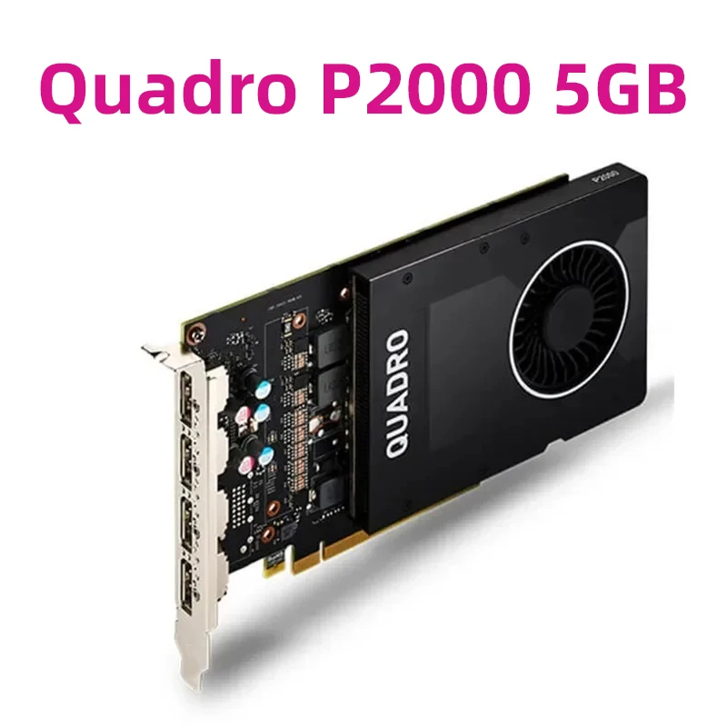 

1 шт. для моделирования дизайна оригинальной профессиональной видеокарты Quadro P2000 5 ГБ 4K HD