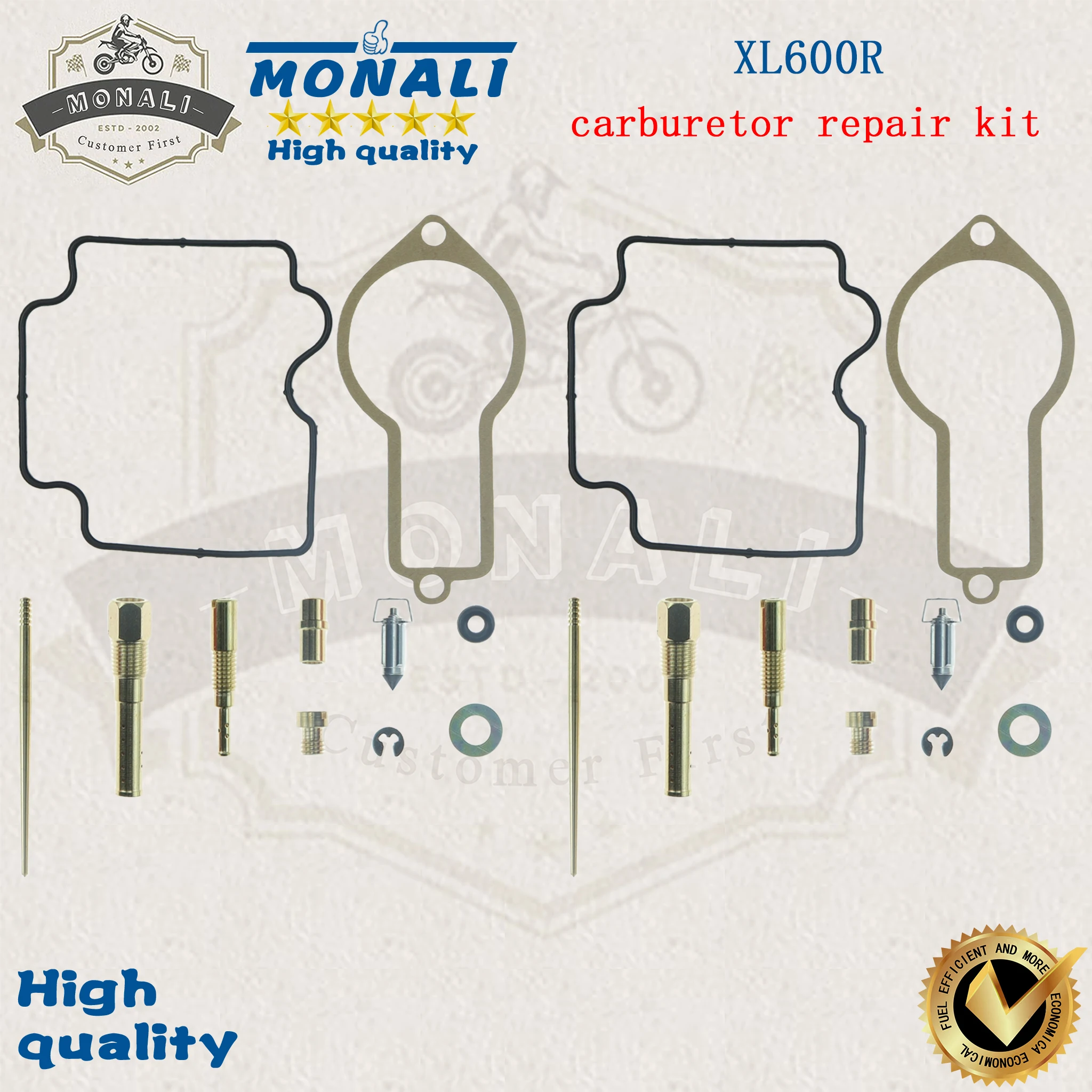 2x Ремкомплект карбюратора для мотоцикла Honda XL600R/XL600 2x Ремкомплект карбюратора для мотоцикла Honda XL600R/XL600