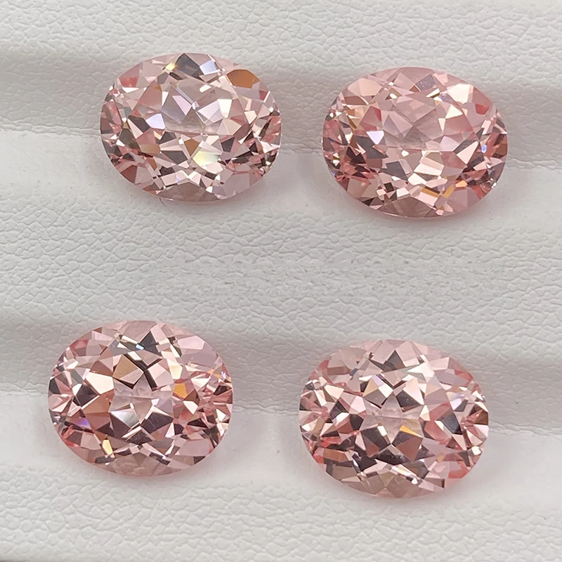 

Ювелирные изделия Jinglin, сапфир, лабораторный метод подъема, рост Padparadscha, свободный драгоценный камень, культивированный драгоценный камень, свет, роскошный стиль