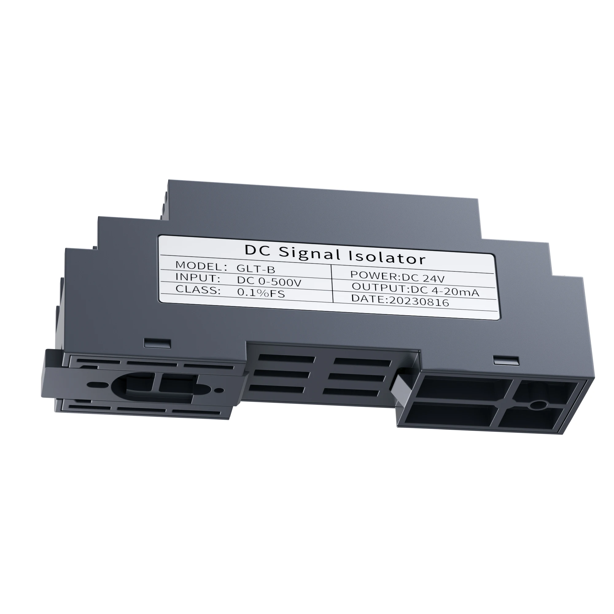 DC 0-75mV 0-48V to 4-20mA Voltage Current Signal Converter 0-1000V 0-20mA to 4-20mA 0-10V Output 1 In 1 Out Signal Isolator