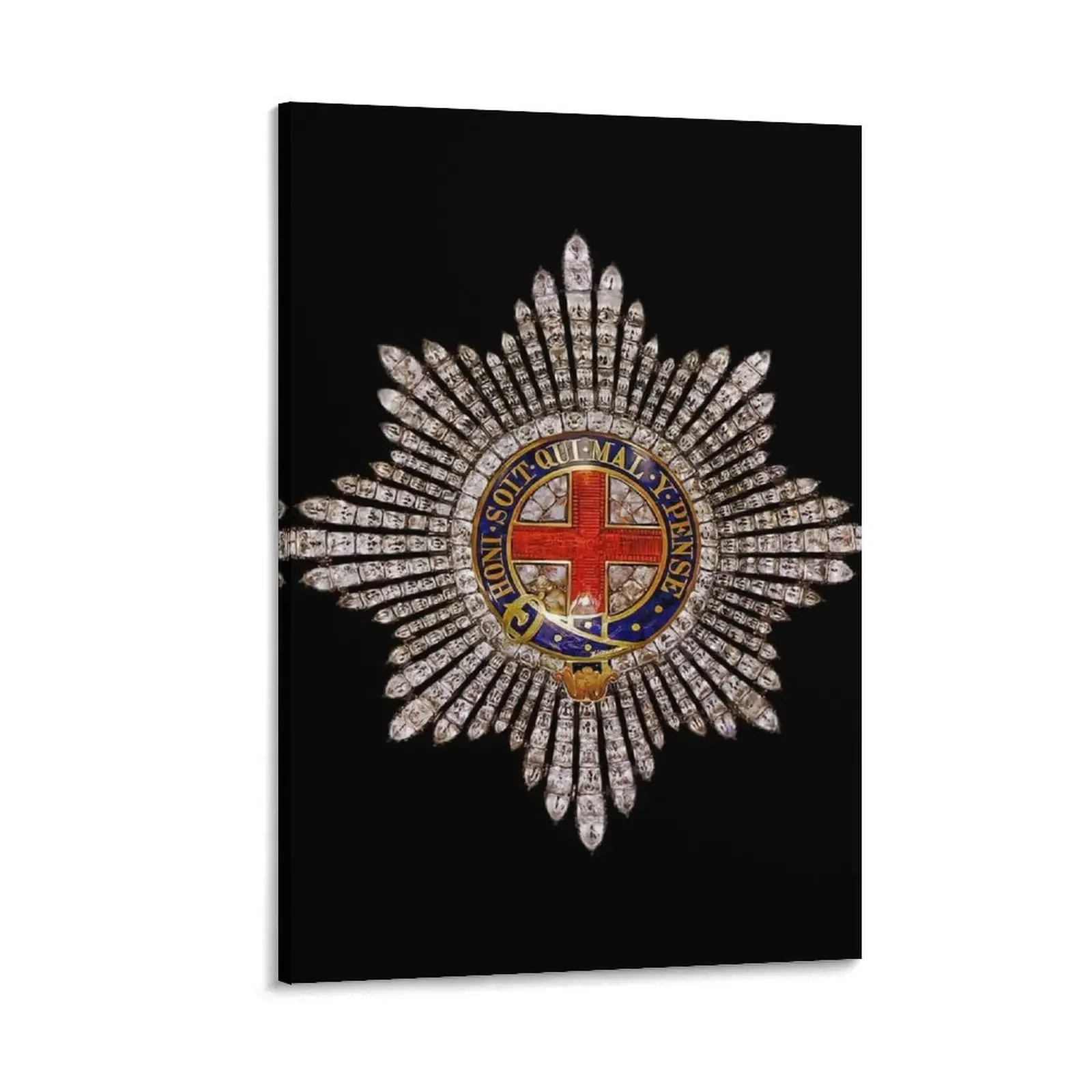 

Most Notable Order of the Garter Star Canvas Painting decoration for the room bedroom decoration wall decoration
