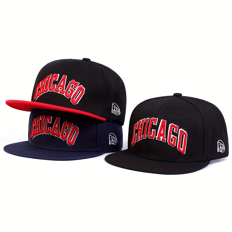 Czapka z daszkiem z napisem CHICAGO haft męska damska letnia czapka Hip Hop Unisex bawełniana czapka golfowa czapki Trucker Gorras