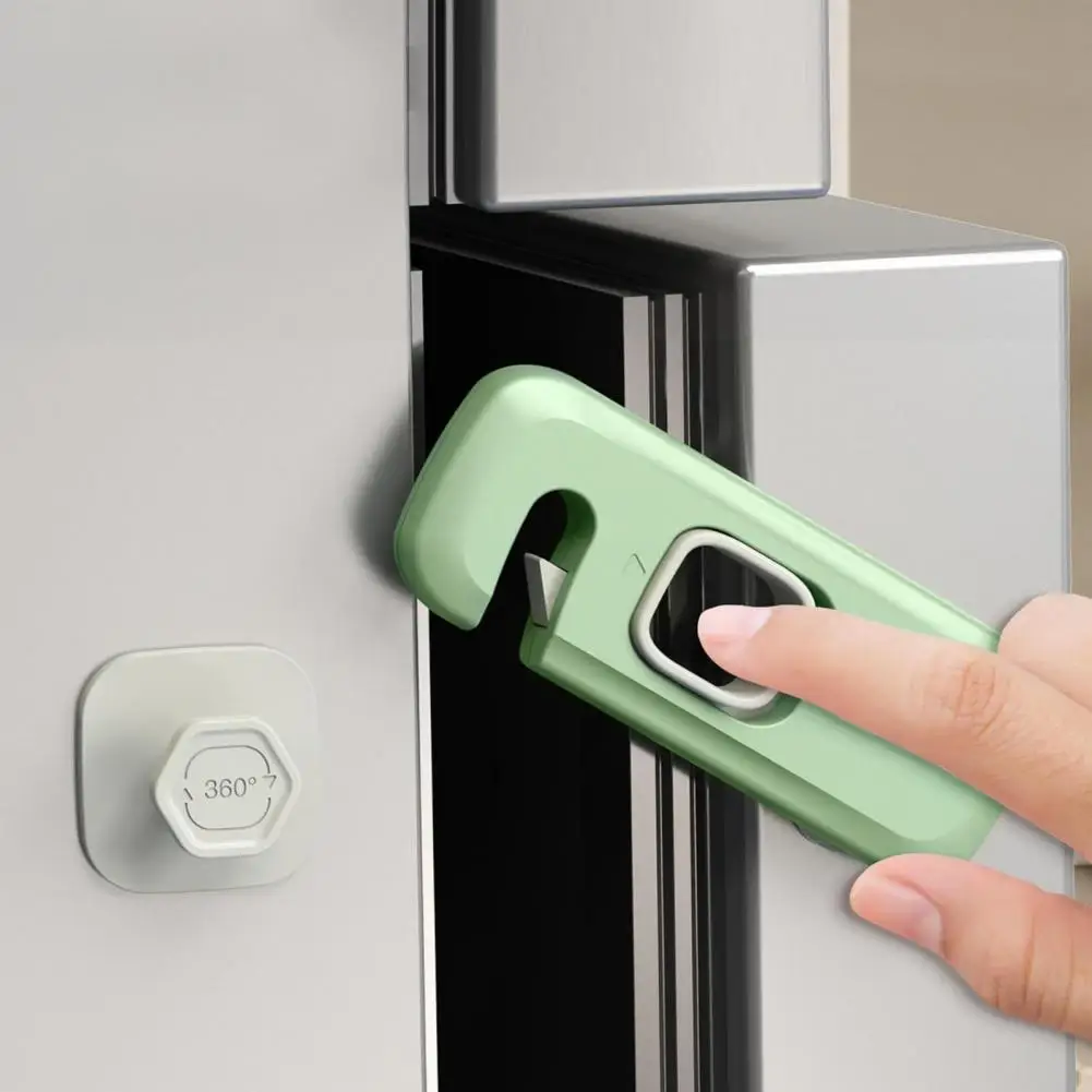 

10cm Child Proof Fridge Lock Self-Adhesive Baby Proofing Refrigerator Oven Dishwasher Cabinet Cupboard Drawer Door Latch Lock