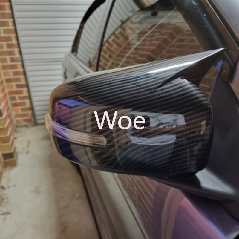 Woe For Mitsubishi Mirage G4 attrage 2016 2017 2018 2022 2023 Exterior mirror cover with scratch-resistant rear view mirror cove view 3
