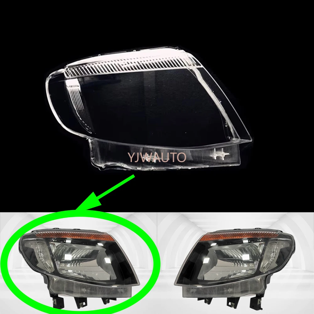 Для Ford Ranger Everest 2011 2012 2013 2014 2015, крышка фары, замена линз переднего абажура, авто корпус Для Ford Ranger Everest 2011 2012 2013 2014 2015, крышка фары, замена линз переднего абажура, авто корпус