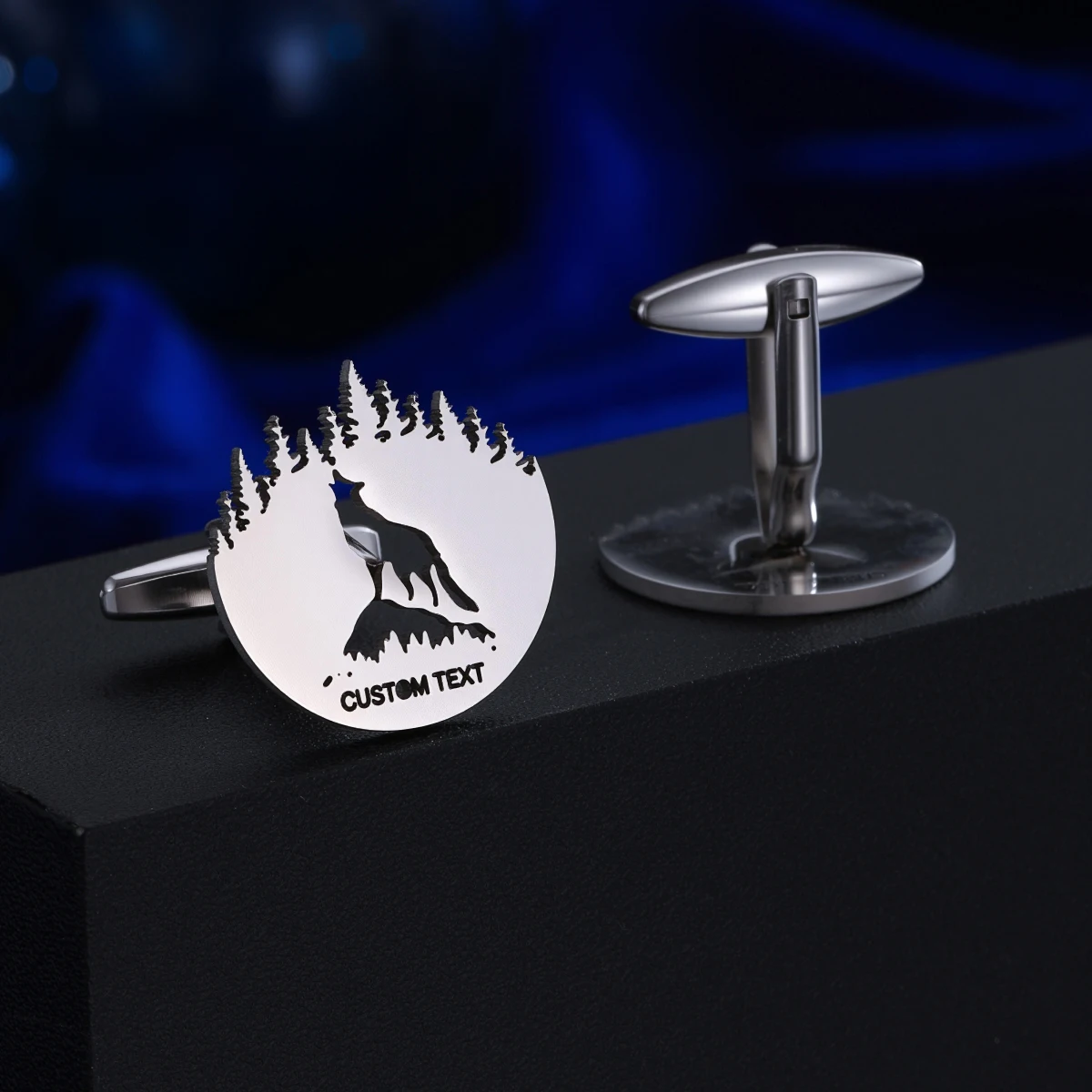 Gemelli da uomo con nome perso - Wolf Jewelry & Watches Tampa Reviews recensione e prezzo