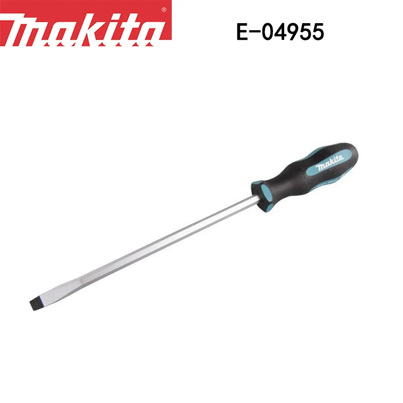 

Makita E-04955 Knockable Through Center Screwdriver with Magnetic Slot Screwdriver SL8 * 200mm