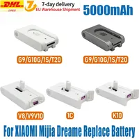 For Xiaomi Mijia Dreame Replacement Battery 5000mAh Vacuum Cleaner PartsFull Series G9 G10 1S T20 V8 V9 V10 K10 1C Battery 7S1P