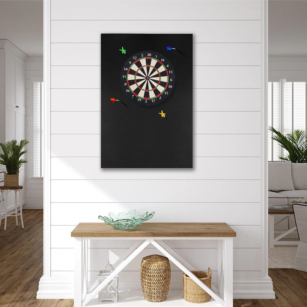 Dartboard Wall Protector Self-Adhesive Dartboard Border Felt Wall Protector for Standard Size Dartboards