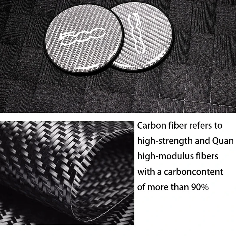 2Pcs 7Cm Car Coaster Water Cup Bottle Holder Anti-slip Pad Mat Silica Gel For Fiat 500 500c 500l 500x Car Styling