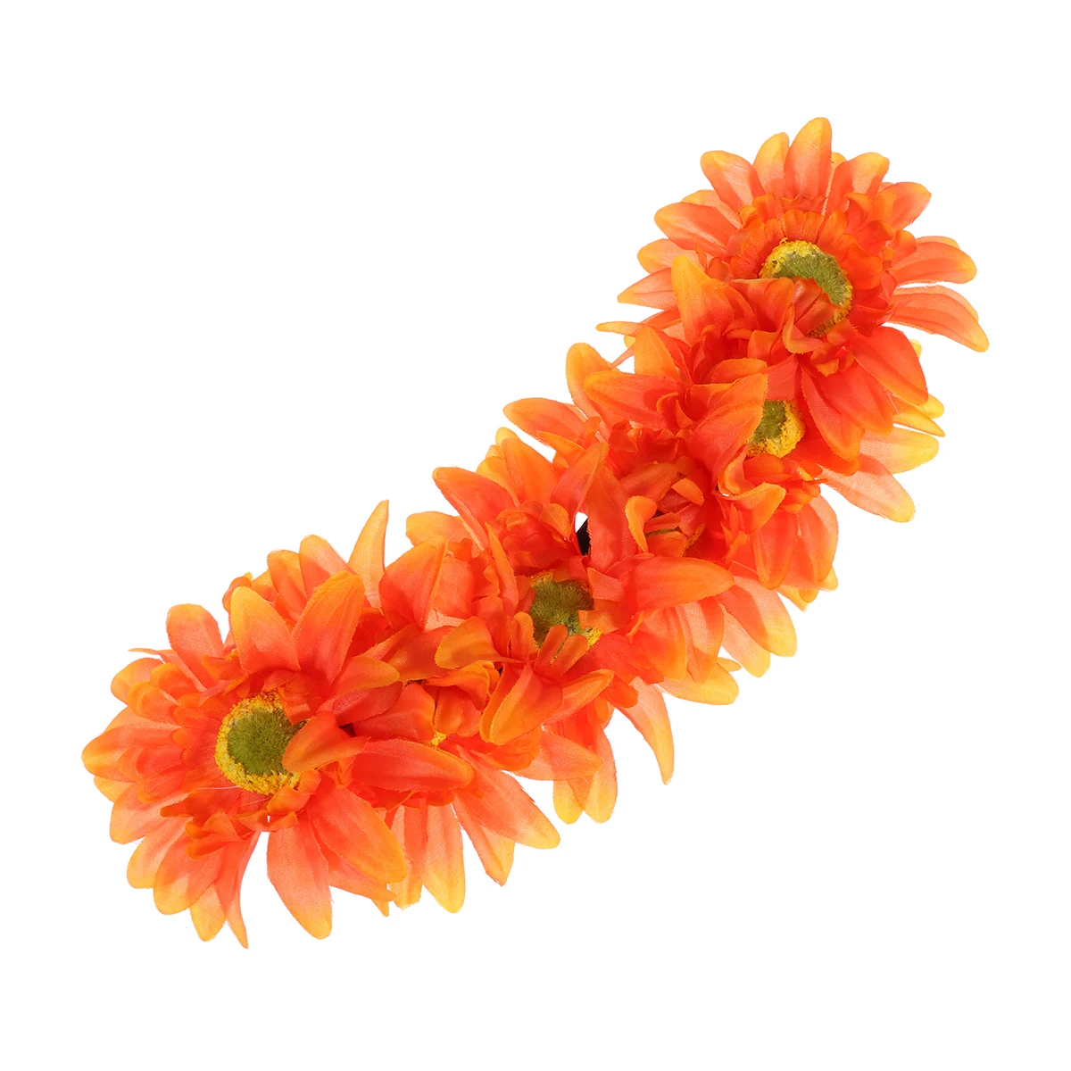 

1pc Simulated Sunflower Floral Headband Wreath Elegant Floral Wreath Wedding Party Women Headband Accessories Hair Tools
