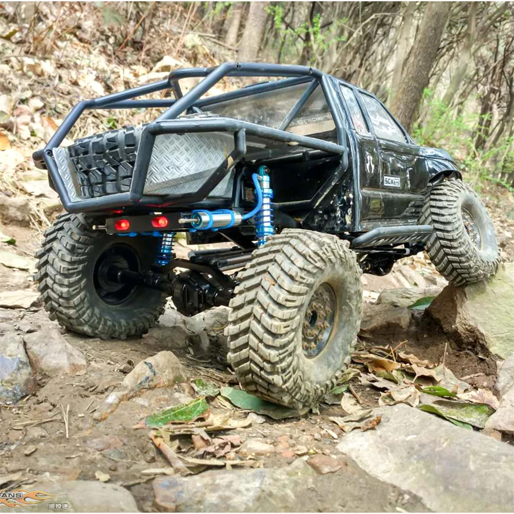 アルミ合金スムーズフロントリアショックアブソーバー 1/10 RCRUN LC80 RC カーパーツ RC カーアクセサリー交換部品